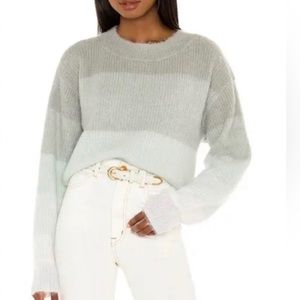 Small free people ombré sweater. Never worn.